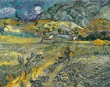 Vincent Van Gogh Landscape at Saint-Remy China oil painting art